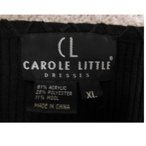 Carole Little Wool-Blend, Zebra Animal Print, Long Sleeve Top - Picture 7 of 11